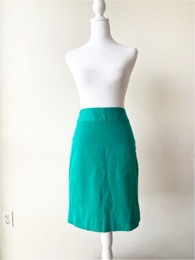 Banana Republic Turquoise/Teal Pencil Skirt